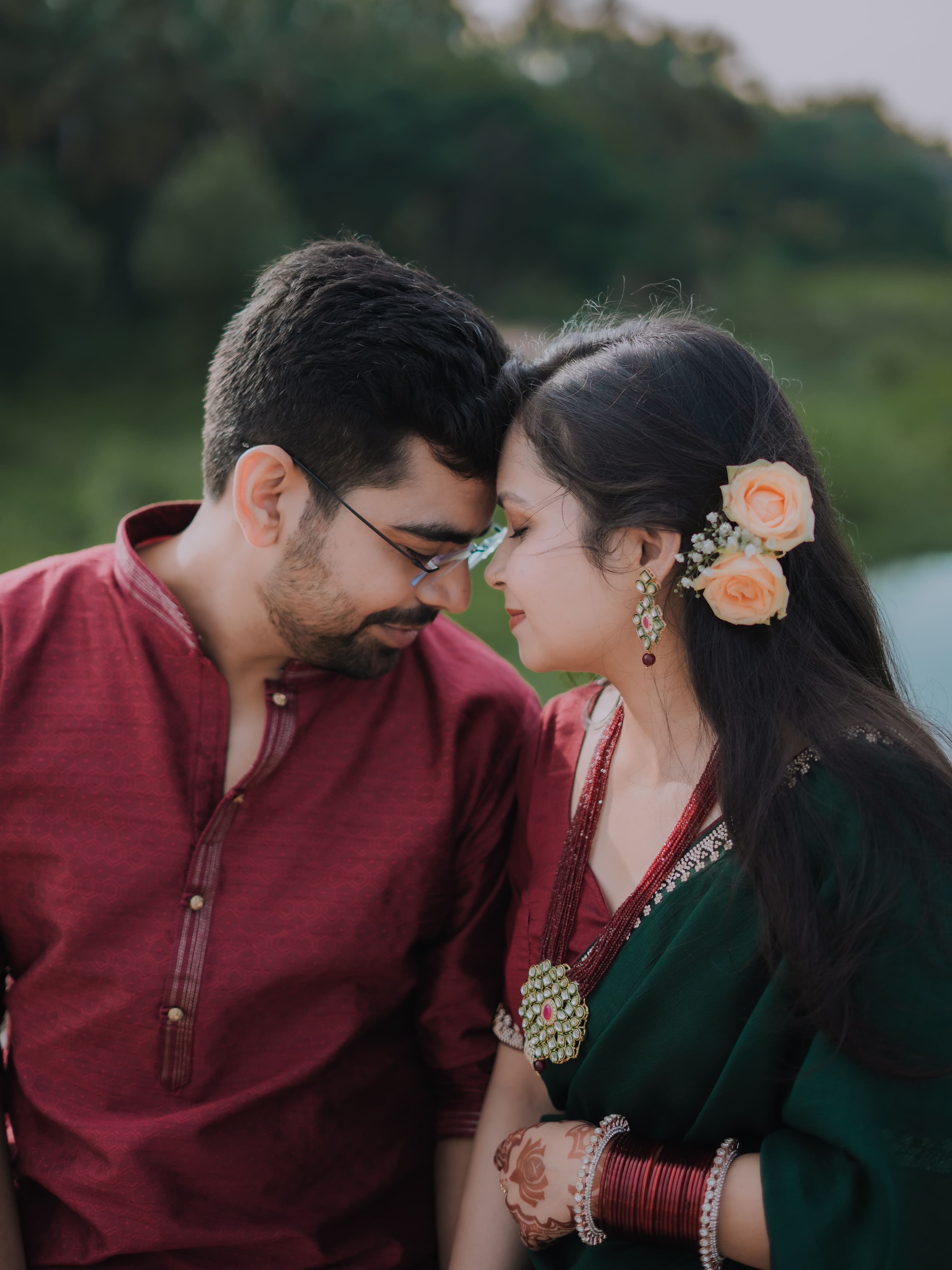 Pre-wedding portrait