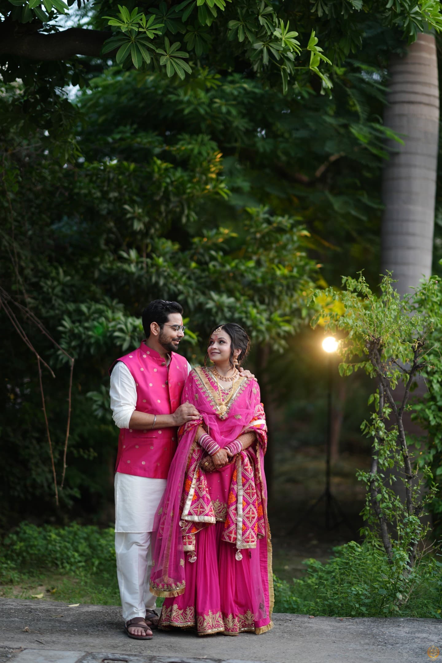 Pre-wedding portrait