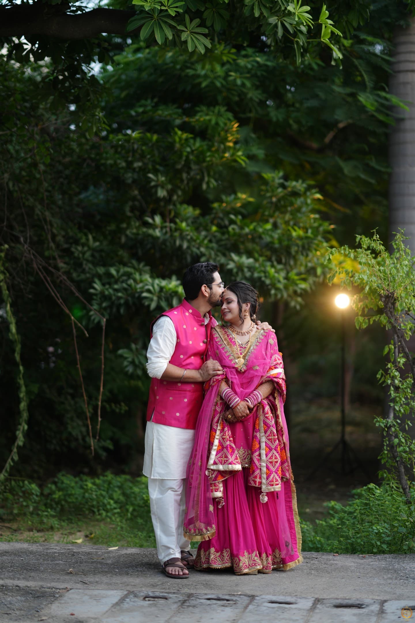 Pre-wedding portrait